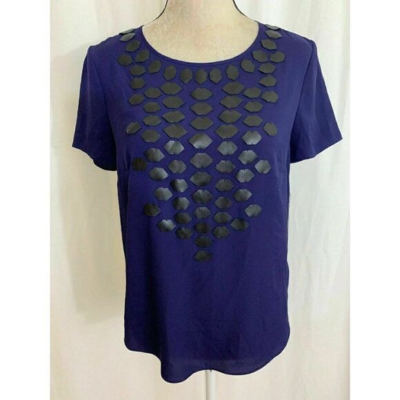 Dknyc New Short Sleeve top blouse - Picture 1 of 8